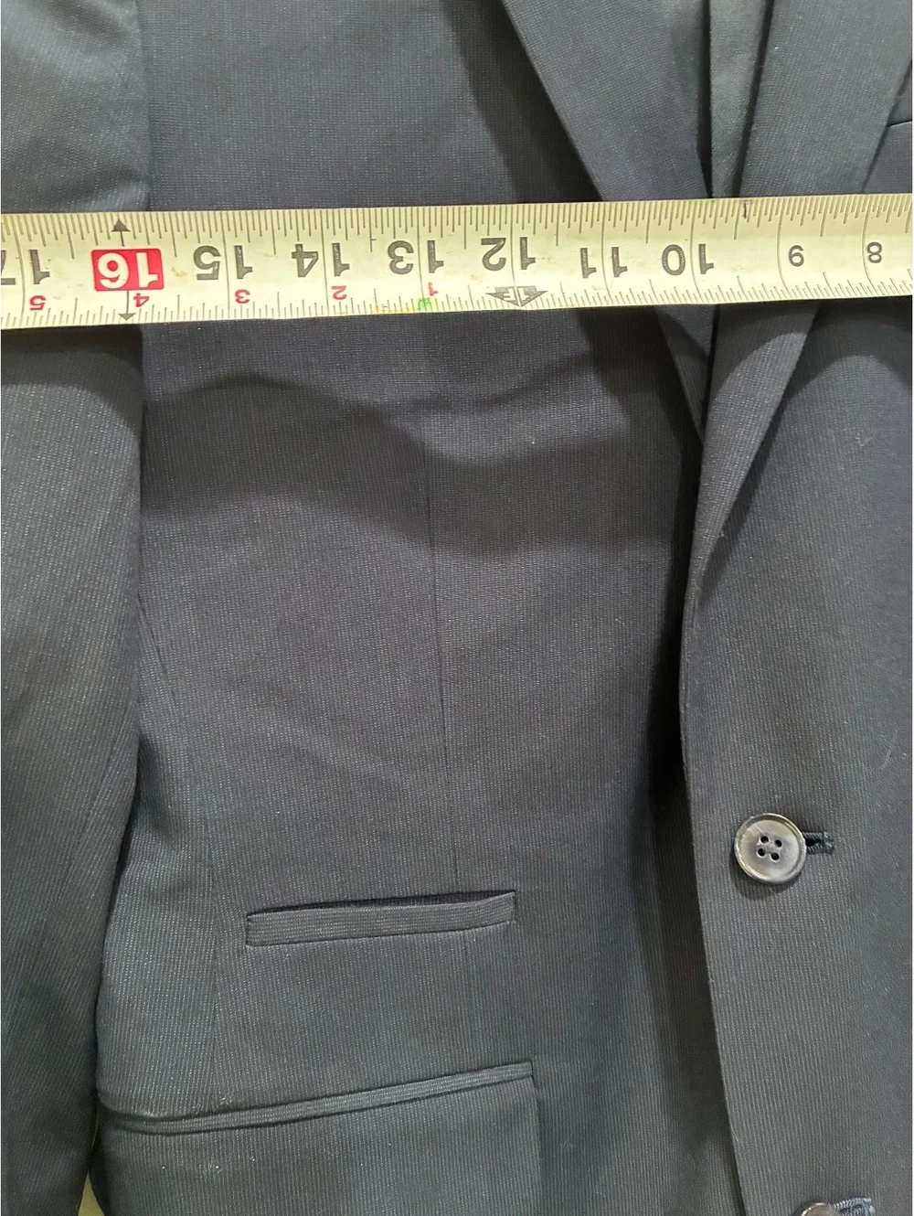 J. Ferrar Slim Fit Navy Blue Men's Blazer Suit Jacket